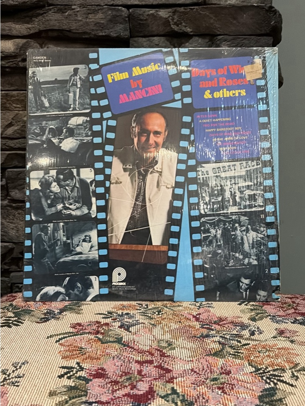 Film Music by Mancini Vinyl Record